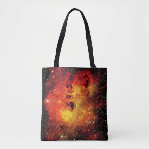 Tote Bag Galaxie tombée en feu