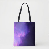 Tote Bag galaxie violette (Devant)