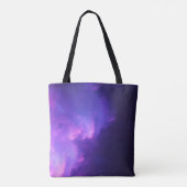 Tote Bag galaxie violette (Dos)