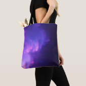 Tote Bag galaxie violette (De près)