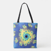 Tote Bag Galaxies fractales Pastel Multiplication Abstraite (Dos)