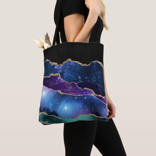 Tote Bag Galaxy Agate Série Design 13 (De près)