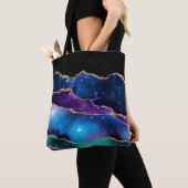 Tote Bag Galaxy Agate Series Design (De près)