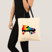 Tote Bag galets arc-en-ciel (Devant (produit))