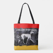 Tote Bag Galgo espagnol (Dos)