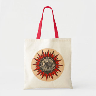 Tote Bag Galle font face au rétro tBag d'étiquette d'hôtel