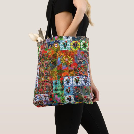 Tote Bag Galo de Barcelos, Portugal (De près)
