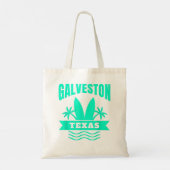 Tote Bag Galveston Beach Texas Vacances Souvenir (Dos)