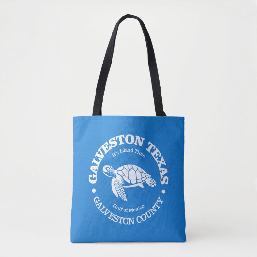 Tote Bag Galveston (tortue de mer) (Devant)