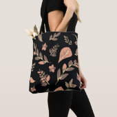 Tote Bag Gamme de motifs floraux (De près)