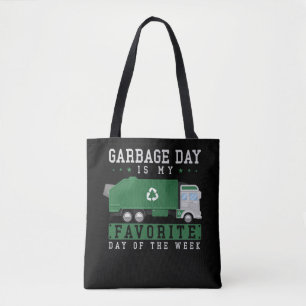 Tote Bag Garbage Truck Enfants Garçons Recyclage Camion