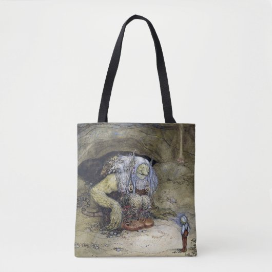 Tote Bag « Garçon au troll » de John Bauer (Devant)