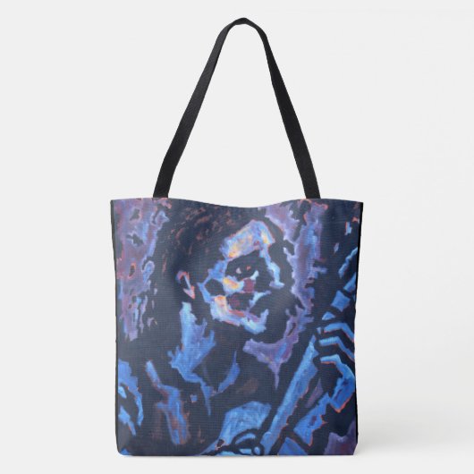Tote Bag Garçon bleu (Dos)