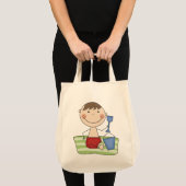 Tote Bag Garçon de bâton aux T-shirts et aux cadeaux de (Devant (produit))