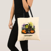 Tote Bag Garçon de Frankenstein mignon Anniversaire Hallowe (Devant (produit))