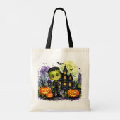 Tote Bag Garçon de Frankenstein mignon Anniversaire Hallowe (Dos)