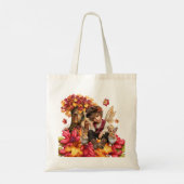 Tote Bag Garçon fée du clan Maple avec des lapins (Dos)
