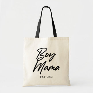 Tote Bag Garçon Mama Custom Est. Année Mini maman maman mam
