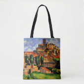 Tote Bag Gardanne, tableau populaire de Paul Cezanne (Devant)