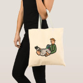 Tote Bag Garde de pigeon (Devant (produit))