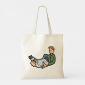 Tote Bag Garde de pigeon (Dos)