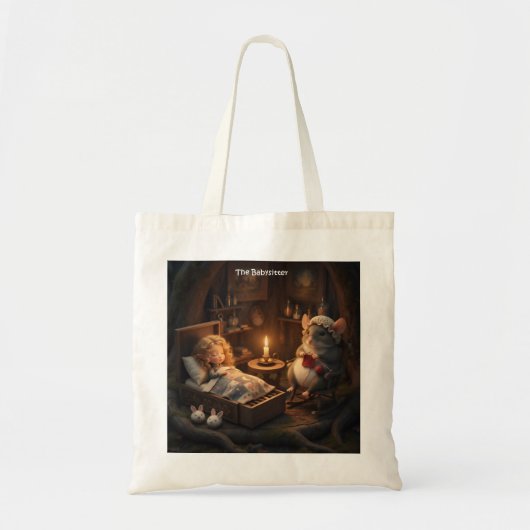 Tote Bag Garde d'enfants Souris (Devant)