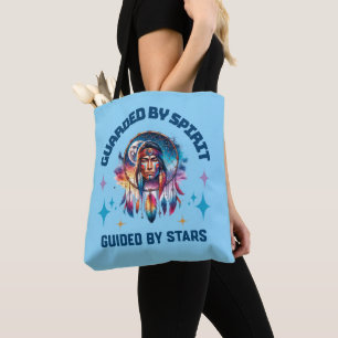 Tote Bag Gardé par l'Esprit, Guidé par les Étoiles