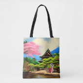 Tote Bag Garden japonais (Devant)