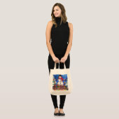 Tote Bag Garden Snowman (Devant (modèle))