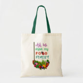 Tote Bag Gardener de la forêt alimentaire (Devant)