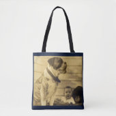Tote Bag Gardes pitbull des années 1920 (Devant)