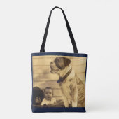 Tote Bag Gardes pitbull des années 1920 (Dos)