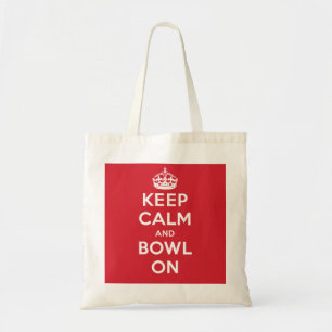 Tote Bag "Gardez le calme et la cuvette sur "