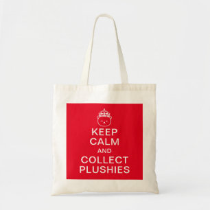 Tote Bag Gardez Le Calme Et Recueillez Les Plushies   Devis