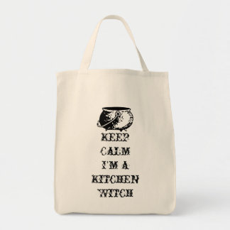 Tote Bag Gardez le calme, je suis une sorcière de cuisine