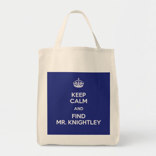 Tote Bag Gardez M. calme Knightley Emma Jane Austen de (Devant)