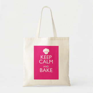TOTE BAG GARDEZ VOTRE CALME ET FAITES DE LA PÂTISSERIE