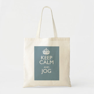 TOTE BAG GARDEZ VOTRE CALME ET FAITES DU JOGGING