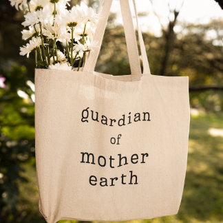 Tote Bag Gardien de la Terre Mère Éco-Responsable Durable