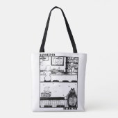 Tote Bag Gardien et apiculteur (Dos)