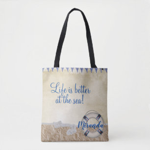 Tote Bag Gareautrain sur le sable