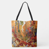 Tote Bag Garland d'automne, belle peinture de Tom Thomson (Dos)