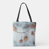 Tote Bag Garland de houblon séché dans l'Arrière - plan nei (Dos)