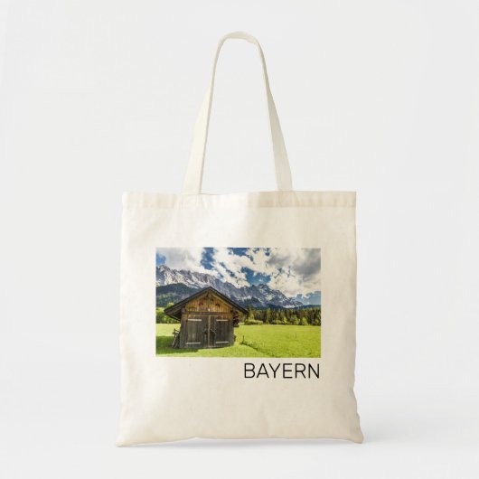 Tote Bag Garmisch Partenkirchen Bavaria Alpes Panorama (Devant)