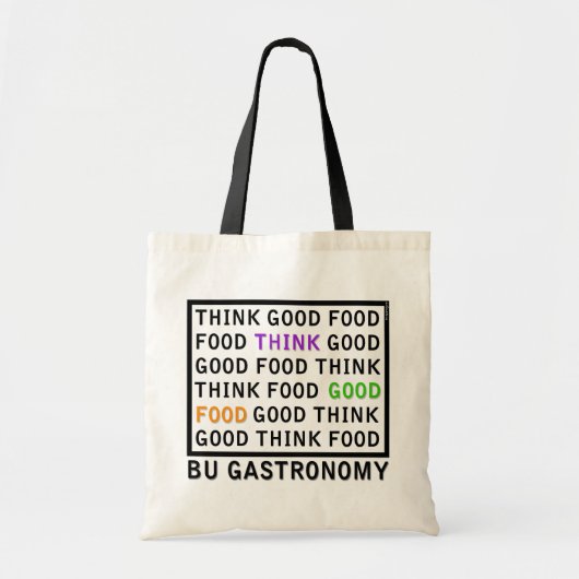 Tote Bag Gastronomie Fourre-tout de BU (Devant)