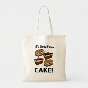 Tote Bag Gâteau C'est l'heure du gâteau