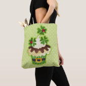 Tote Bag Gâteau de la Saint-Patrick avec trèfles et coccine (De près)