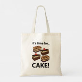 Tote Bag Gâteau Il est temps de gâteau (Dos)