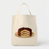 Tote Bag Gâteau rétro (Devant)