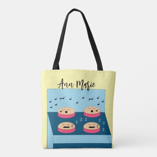 Tote Bag Gâteaux en attente - Temps 4 Froid (Dos)